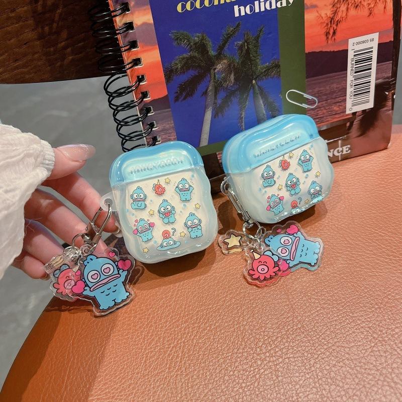 Cute ugly fish for AirPods 1 apple bluetooth wireless headphone case girl 1/1/1 generation pro1 protective case