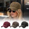 Cotton Baseball Cap Breathable Snapback Hat Casual Visor  for Men Women