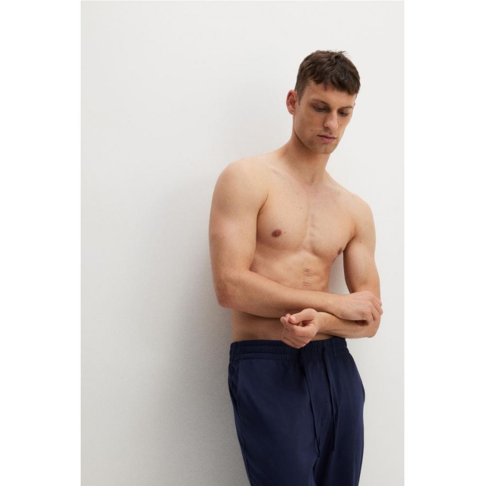 Комплект из 2 предметов из джерси HM, классический крой, светло-голубой, темно-синий