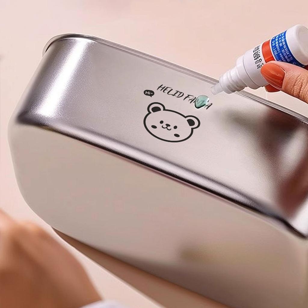 WORTHBUY Портативный ланч-бокс из нержавеющей стали 304 с крышкой, контейнер для еды, можно разогревать в микроволновой печи, герметичный бенто-бокс для студента, взрослого