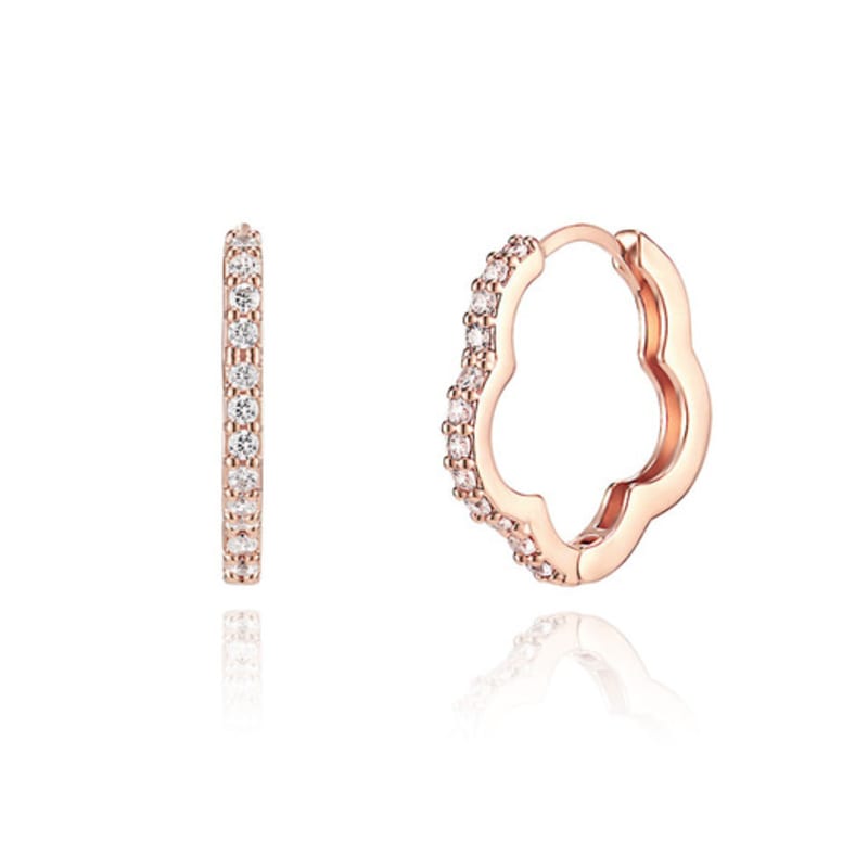 CRANNE 14K Cloit One-Touch Earrings (Gold Filled) C24EGF172