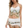 Tassel Latin Dance Top Shiny Stage Performance Top Charming Sequins Crop Top  Festivals