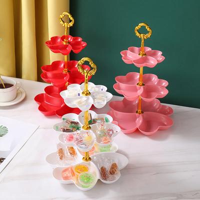 Фруктовая корзина-подставка для кухонной столешницы, 3-х уровневая, экономящая место подставка для фруктов, поднос для еды, органайзер для фруктов, закусок и десертов