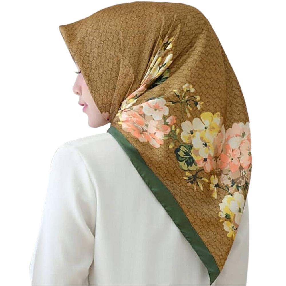 High-quality Luxurious Silk Scarves Headband Scarfs Neck Scarf For Women Chain Silk Scarf Women's Decorative Shawl