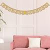 Brand New 1PC Party Bunting Banner RAMADAN MUBARAK Star Moon Pull Flag