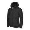 Men's Cotton Coat Autumn and Winter New Warm Jacket Casual Versatile Simple Solid Color Removable Hood Men's Jacket