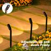 1/4 Packs Solar Garden Lights Outdoor Solar Pathway Lights Waterproof Garden Landscape Spot Lighting For Path Lighting Decor