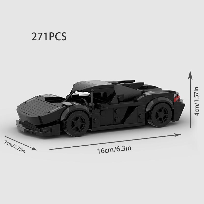 MOC Скоростной Спортивный F1 Городской Гоночный Автомобиль AE86 Строительные Блоки Кирпичное Транспортное Средство Суперкар Форсаж1 MK4 Supra Детские Игрушки Мальчик