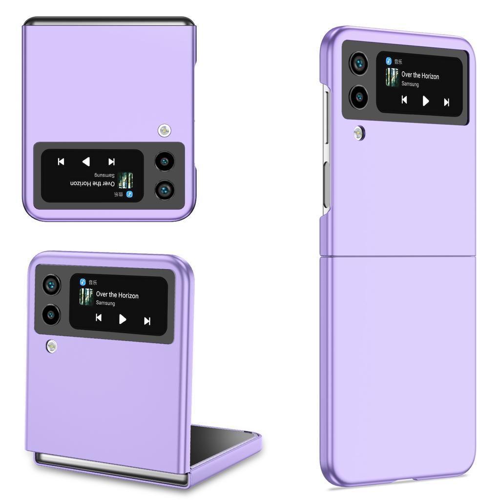 Удобный складной чехол с защитой от падения для Samsung Galaxy Z Flip 4 5g Flip4 Flip 3 Flip3, нескользящие тонкие чехлы для ПК
