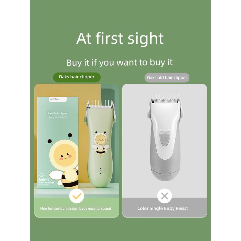 Ox Baby Hair Clipper Shaving Baby Special Clippers Kids Shaving Hair For Home Newborn Hair Clipper