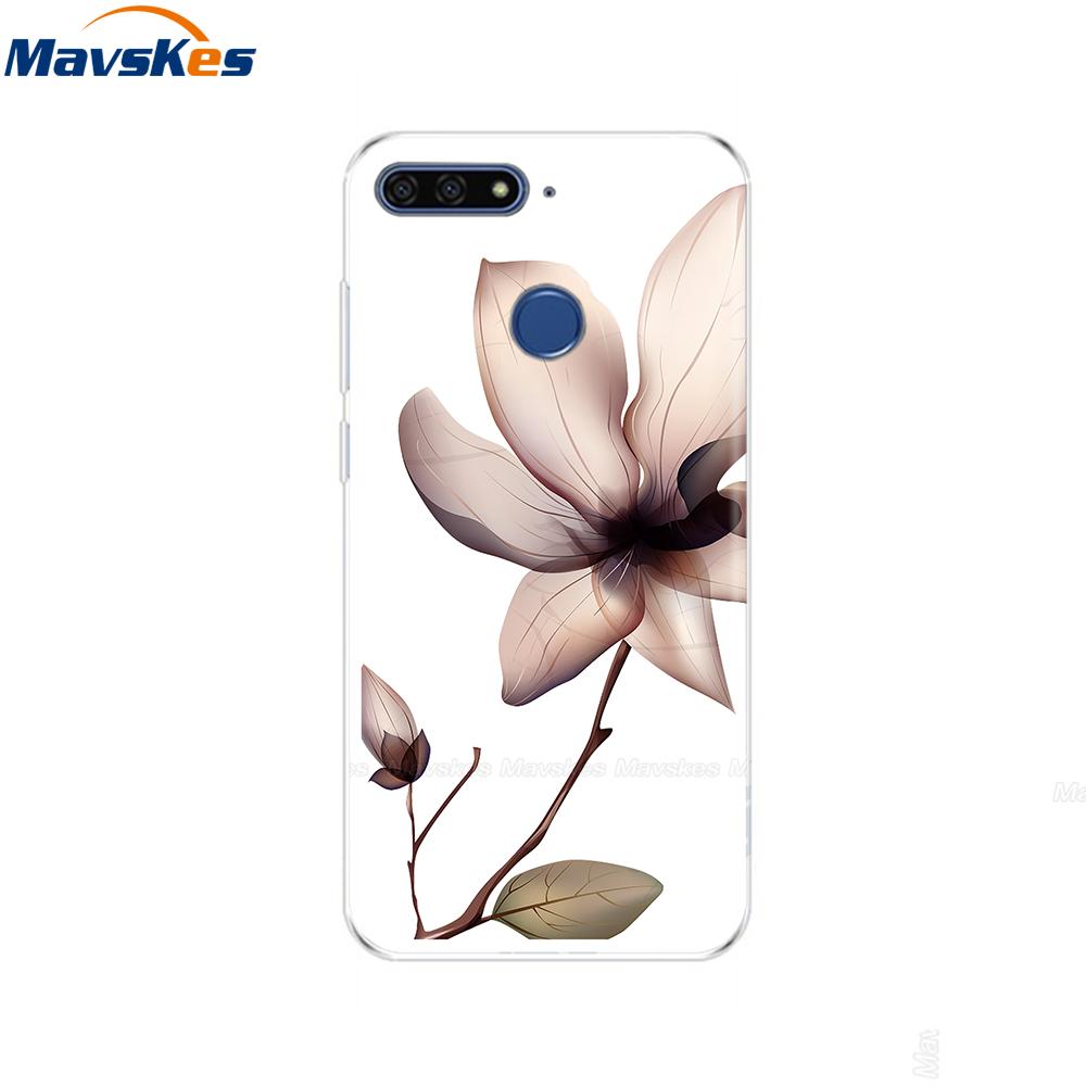 Чехол Для Huawei Honor 7C Чехол На Huawei Honor7C 5,7 дюйма Мягкий Силиконовый Чехол Для Телефона Для Huawei Honor 7C Aum-L41 TPU Чехлы Coque