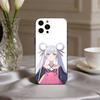 P-Принцесса K-Кагуя - Милый чехол для телефона для iPhone 17pro, 16, 15, 14, 13, 12, 11 X XR Plus, Другие Мягкий черный чехол