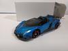 Tomica Lamborghini Veneno Miniature Car Roadster, Blue, Die-cast