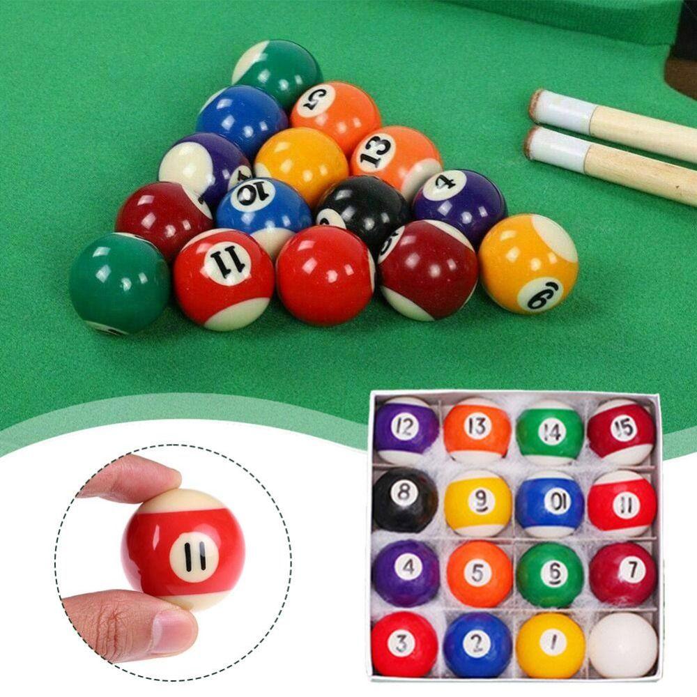 Resin Material Small Pool Cue Balls 25/32/38mm Mini Pool Ball  Children's Toy