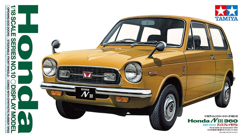 Tamiya Пластиковая модель Challenger Series Honda N III 360 10010 1/18 № 10