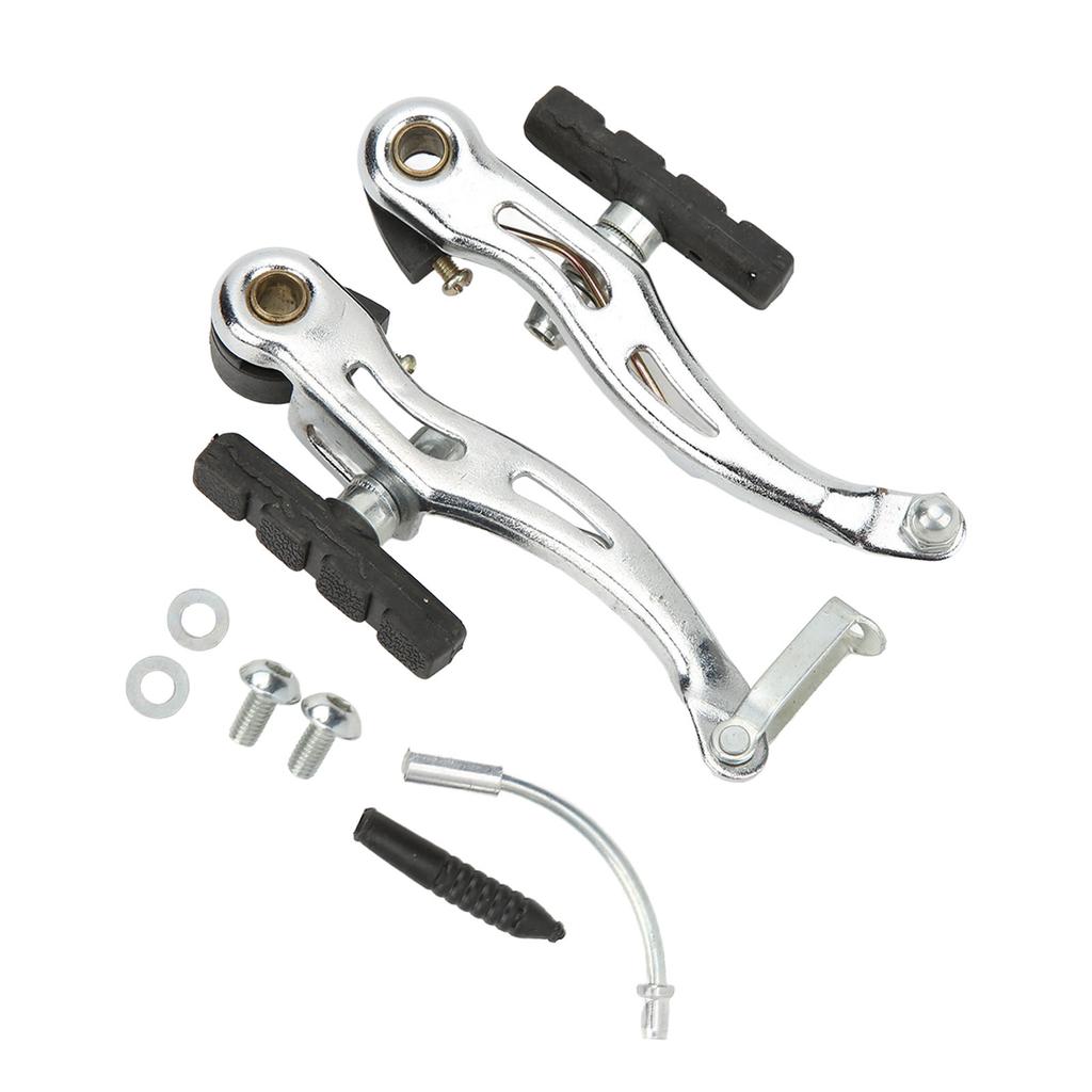1Pair Bike Brake Set Universal Manual Brake Alloy Steel for Mountain Bike Folding Bicycle