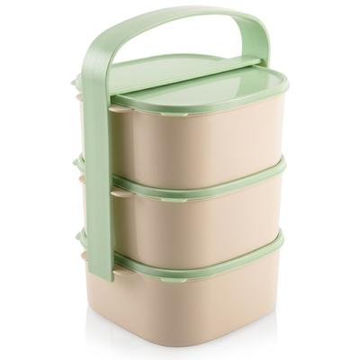 Thermal Steel Lunch Tin, 4-tier, 4x1.1 L