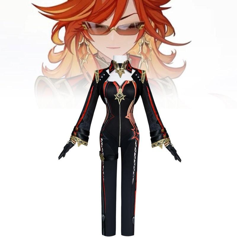 Костюм для косплея персонажа Genshin Impact Мавуика Женщина Костюмы Одежда Выступление