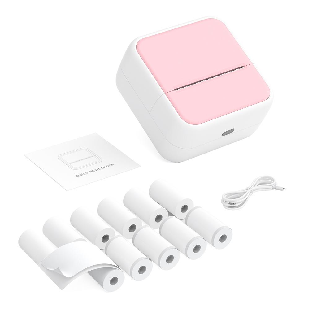 Мини карманный принтер портативный термопринтер для мгновенной фотопечати этикеточная машина BT Wireless Connect 