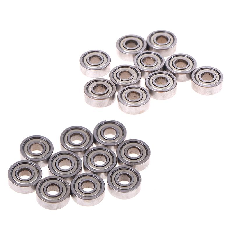 10Pcs 5*14*5Mm Deep Groove Spherical Carbon Steel Miniature Bearings 605Zz