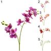 Artificial Orchid Plastic Bedside Living Room 3D Print Desktop Ornaments Simulation Plant for Office