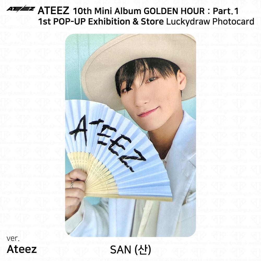 ATEEZ Золотой час Часть 1 Soundwave POP-UP Lucky Draw Фотокарточка
