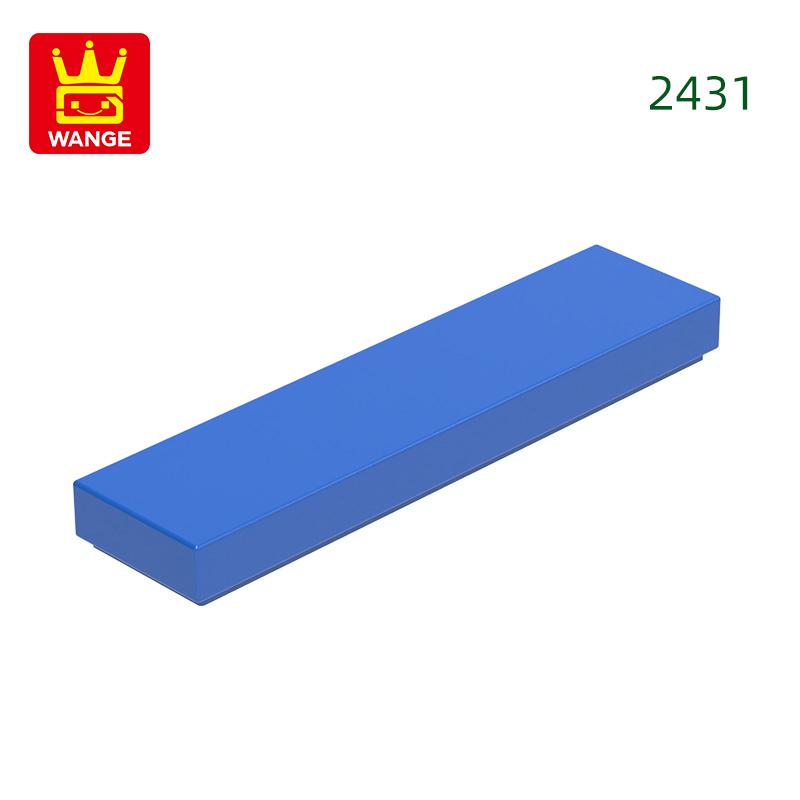 Нетоксичный 185 шт. 2431 1x4 Строительный блок Moc Крупные детали Совместимый с Кирпичиками Подходит для DIY Детские подарки Образовательные игрушки Коробка