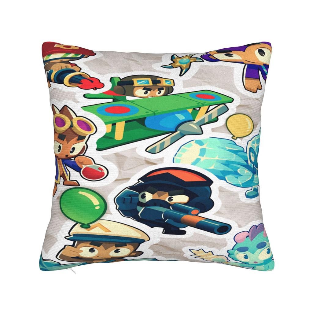 Pillow Cover Game B-Bloons Td 6  Fashion Pillow Case For Living Room Chair Pillowcases