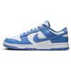 Кроссовки унисекс Dunk Low Polar Blue Белые DV0833-400