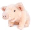 TigerTaleToys Realistic Plush Pig, 28cm, Large, Cute Pet Pig [Official Japanese Product]