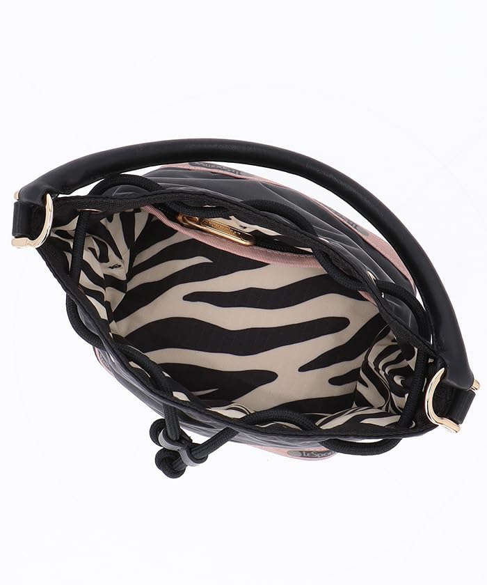 Официальная сумка через плечо SM DRAWSTRING Shadow Black [LeSportsac] BAG/1061 Женская