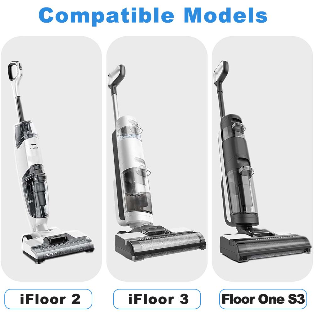 Для беспроводного моющего пылесоса Tineco iFloor 3/ Tineco Floor One S3 Запчасти Роликовая щетка HEPA-фильтр Запасные аксессуары