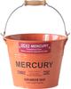 Ведро жестяное Mercury маленькое 5 л оранжевое 23 см×В18 см