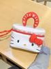 Мультяшная косметичка из ПУ Hello Kitty большого объема для ежедневного использования