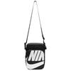 Nike Heritage Polyester Cycling Bag, Shoulder Bag, Crossbody Bag Unisex Black Casual BA6344-010