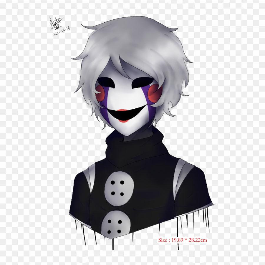 Fnaf Marionette Drawing Five Nights At Freddy's 2 Five Nights At Fre Iron-on Transfers For Clothing Tshirt Bag Heat Transfer Stickers Iron On Patches