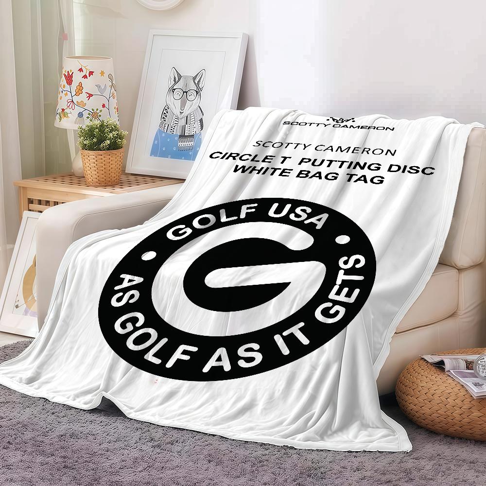 Fashion Print S-Scotty C-Cameron Blanket Warm And Soft Suitable For Bedroom Living Room Sofa Bed Office Travel Camping