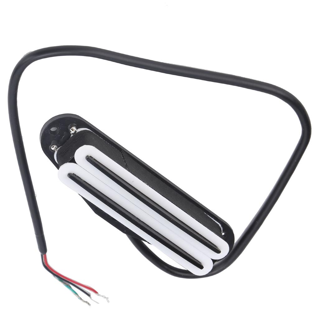 11K Dual Hot Rail Humbucker Pickup Ceramic Magnet ABS Аксессуары для электрогитары Белый Черный рельс