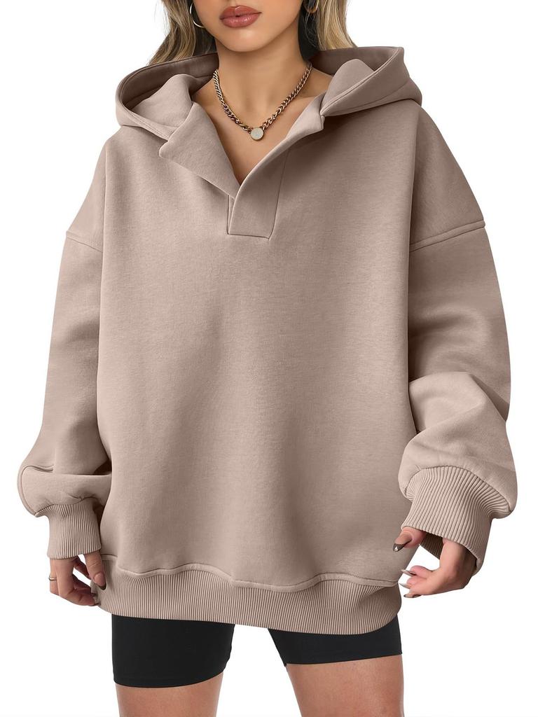Женская спортивная толстовка на осень-зиму, однотонная, с длинным рукавом, худи, свободная толстовка для женщин
