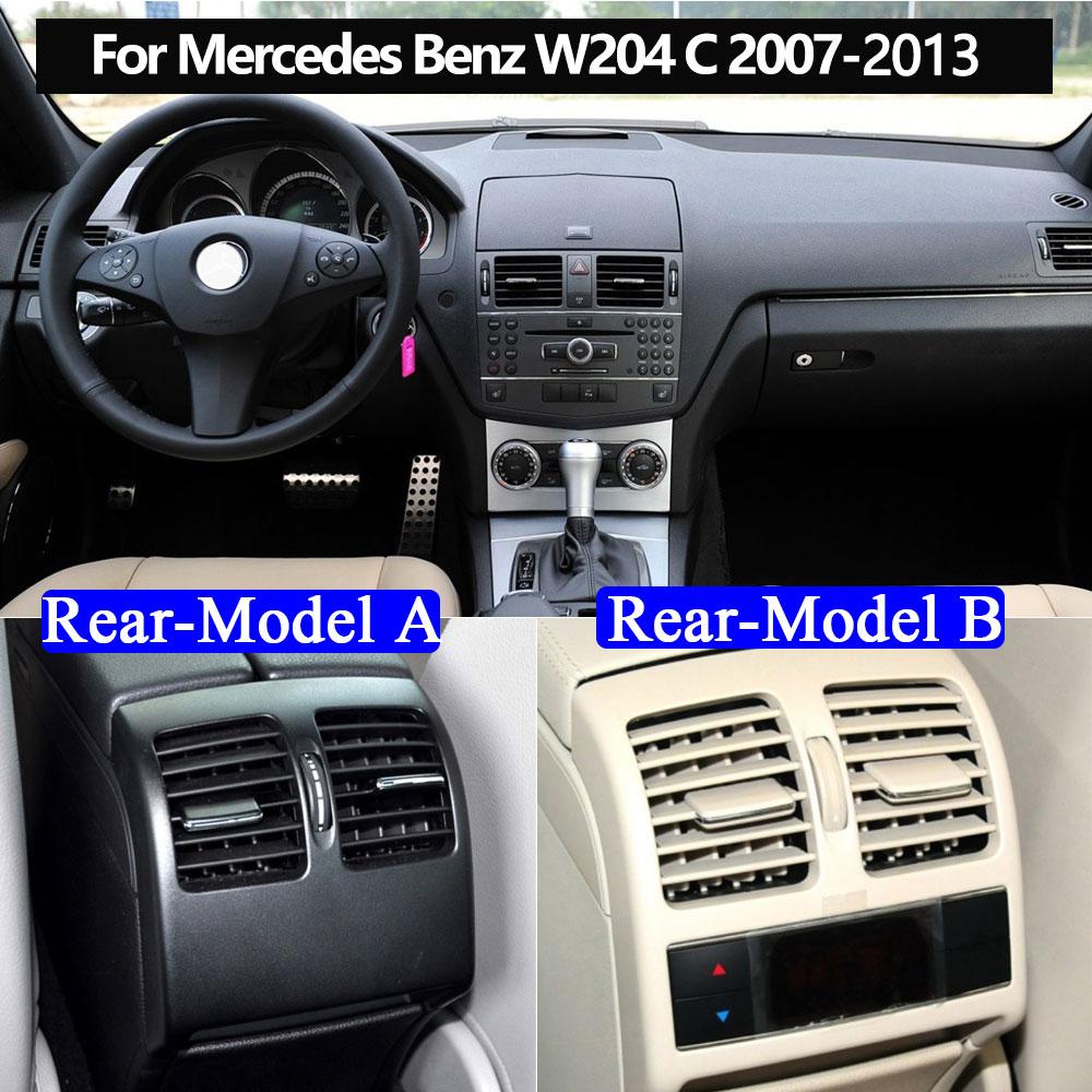 W207 W204 Автомобильная задняя крышка кондиционера, задняя вентиляционная решетка переменного тока, накладка для Benz CE Class C180 C200 C220 C230 C260 C300