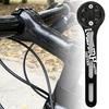 1 Set Bike Speedometer Mount Integrated High Strength Anti-scratch Aluminum Alloy Bicycle Computer Bracket for Bryton/for Garmin/for Wahoo