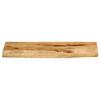 Vidaxl Blat Stołu, 70X40X2,5Cm, Naturalna Krawędź, Surowe Drewno Mango