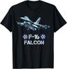 American Military Airforce Aircraft Fighter F16 Jet Unisex T-Shirt