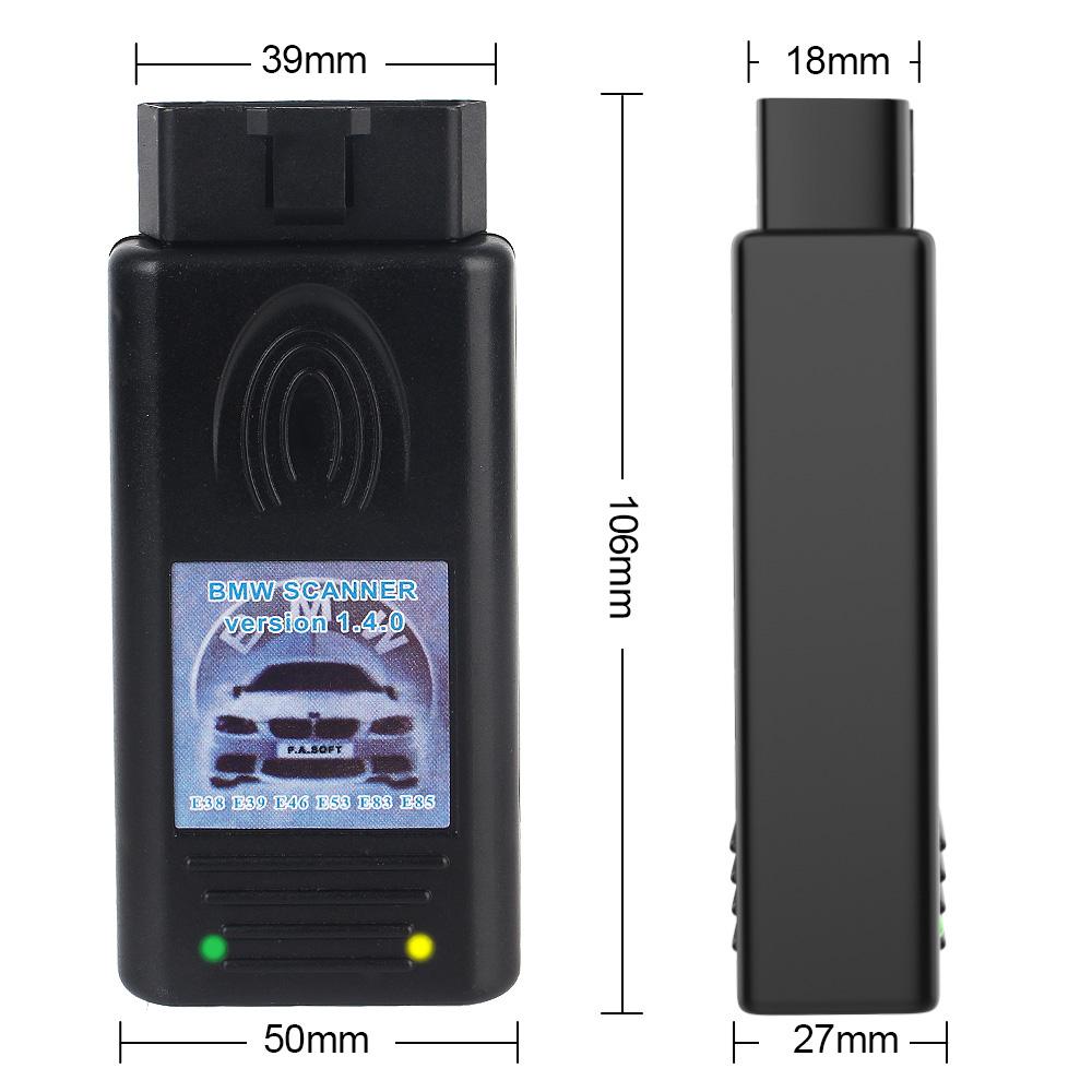 For BMW Scanner Tools for Windows XP USB Diagnostic Interface Repair Tools Multi-Function Unlock Version Auto Accessories 1.4.0