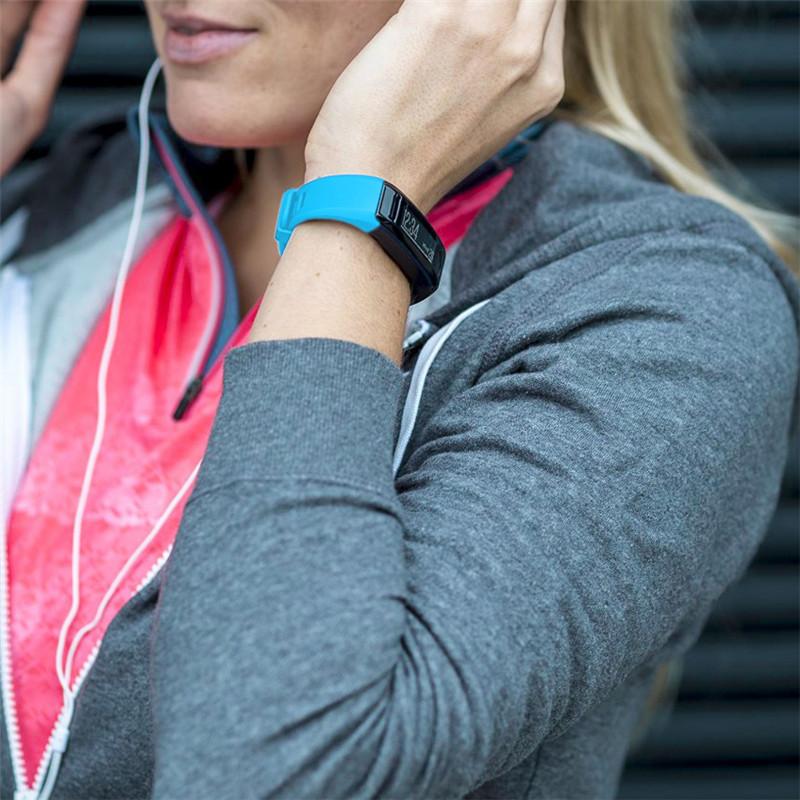 Умные браслеты Мода Спорт Силиконовый браслет ремешок для часов Для Garmin Vivosmart HR+ Сменный ремешок на запястье Горячая распродажа Аксессуар