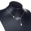 Chic And Stylish Alloy Leaf Pearl Necklace Perfect For Summer Fashion Trends