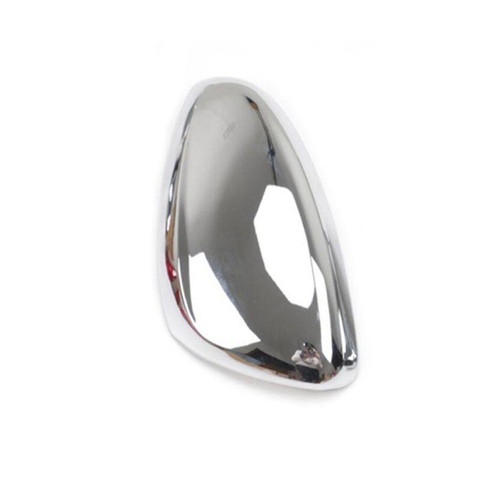 Left Door Wing Mirror Cover Cap Case Chrome For Peugeot 208 2012-2019