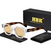 HBK Brands Модные Солнцезащитные Очки для Мужчин Роскошные Многоугольные Панк-Core Вставка на Дужке Солнечные Очки Женские Летние Пляжная Вечеринка Идеальный Выбор