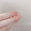 You Can Bring Invisible Small Stud Earrings To Work In Summer, Simple and Small Japanese Small Fresh Love Earrings To Raise Ear Hole Temperament