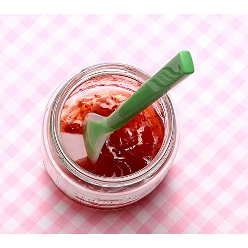 Tiger Crown Green Spoon, 28 x 14 x 160mm, Soft Spoon, Green, Silicone Rubber, 66 Nylon, Heat Resistant up to 200C, 2252